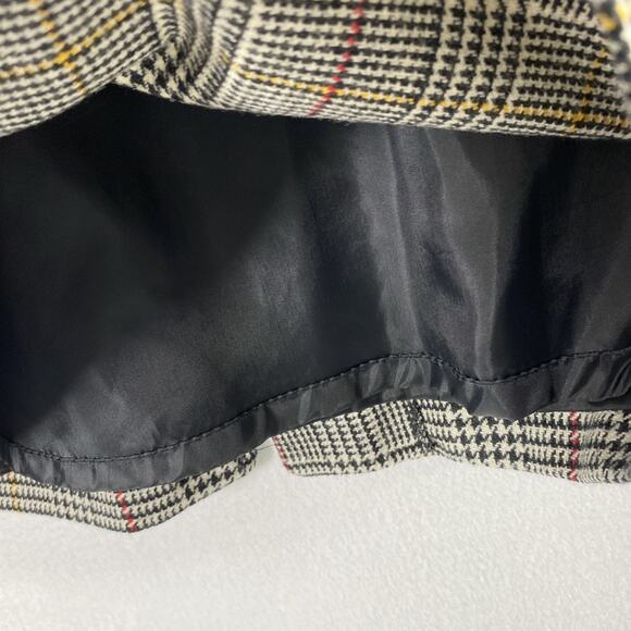 Norton McNaughton Plaid Skirt Womens Size 10‎ Petite Preppy Wool Blend Academia - Picture 11 of 11